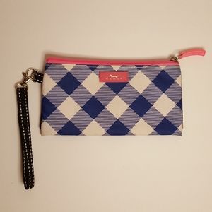 Scout gingham wristlet